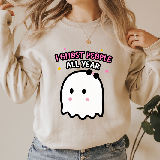 Cute Ghost Sweatshirt